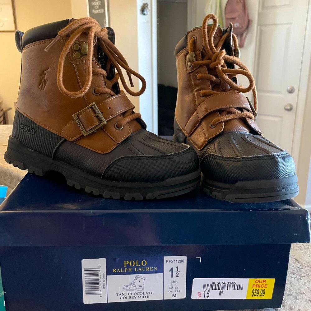 Boys Polo Boots